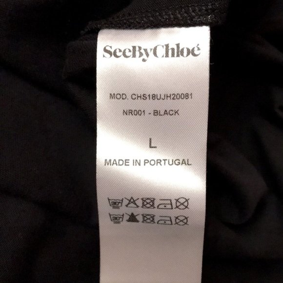 NWT SEE BY CHLOE Embellished Blouse Top - Picture 8 of 9